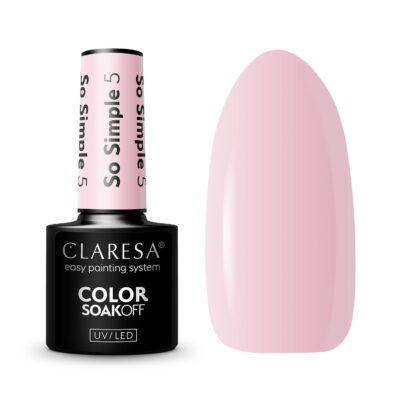 Claresa Lakier hybrydowy SO SIMPLE 5 5g
